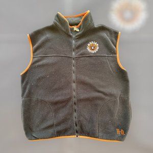 2000s Fleece Harley-Davidson Vest Size XXL
